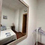 Cama de matrimonio en Noguera 4, apartamento rural en Villamiel totalmente equipado