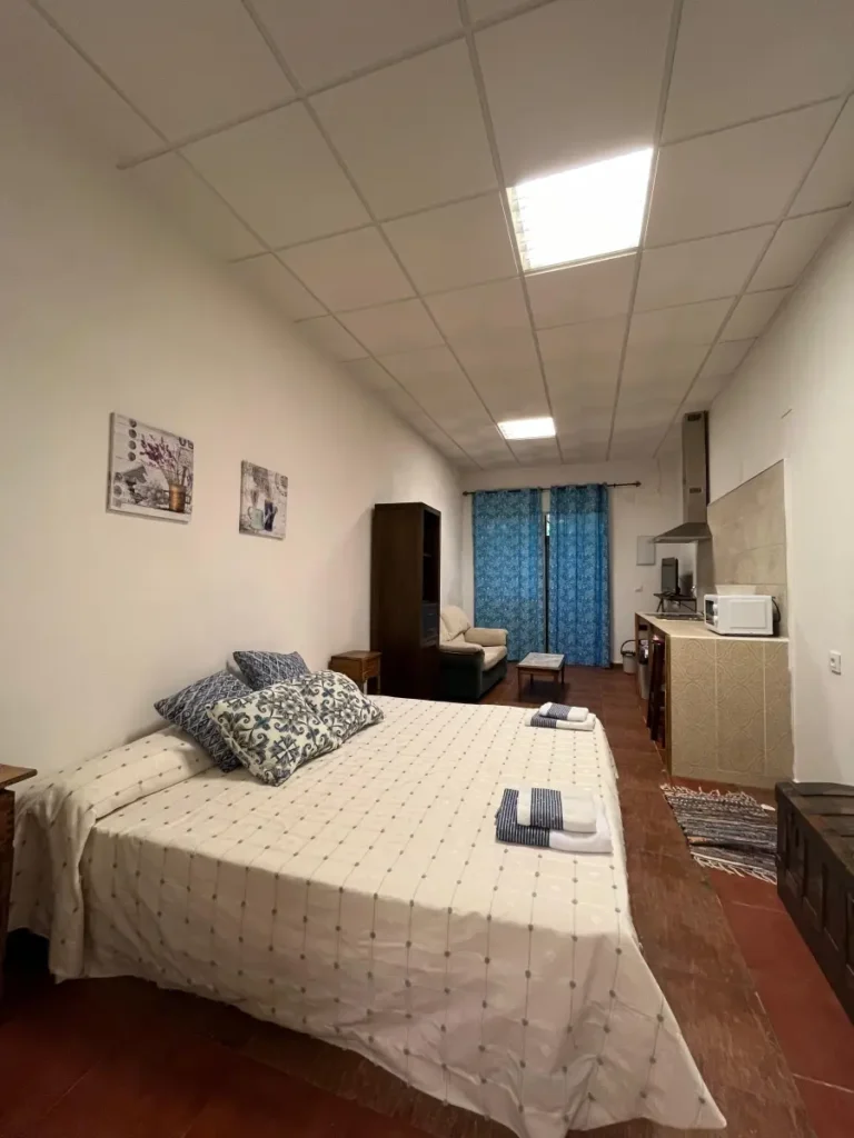 Vista de Noguera 4, apartamento rural en Villamiel totalmente equipado