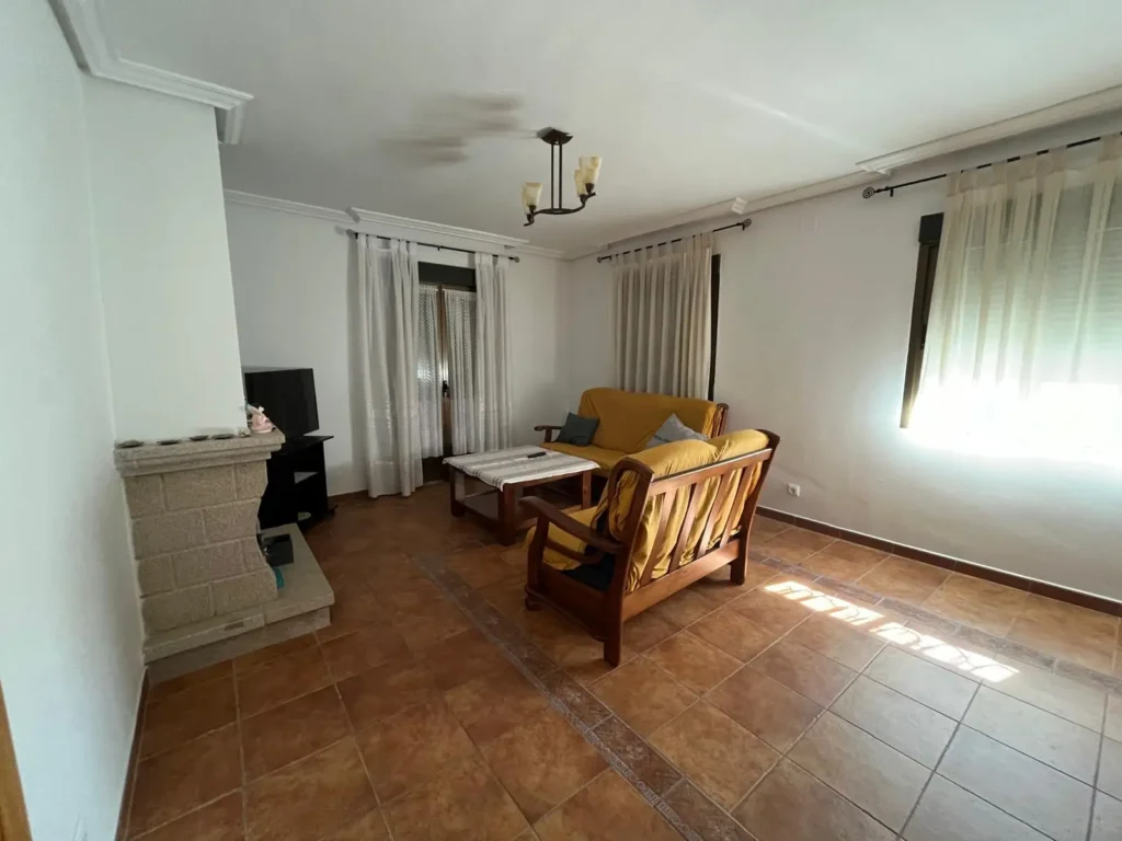 Salón de Alma 1, apartamento rural en Villamiel totalmente equipado