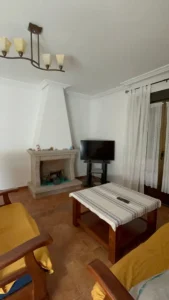 Salón de Alma 1, apartamento rural en Villamiel totalmente equipado