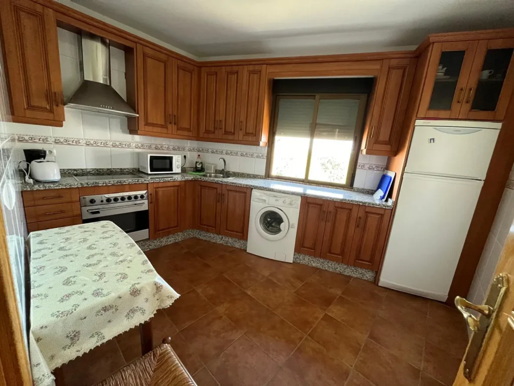 Cocina de Alma 1, apartamento rural en Villamiel totalmente equipado